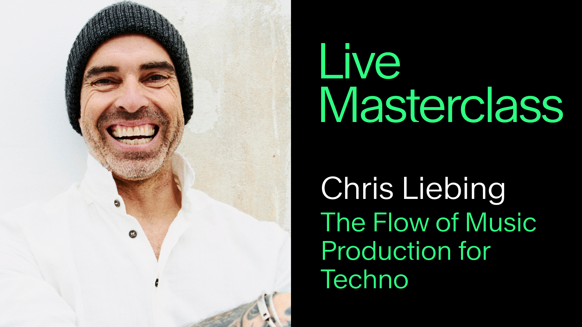 Chris Liebing | The Flow of Music Production for Techno